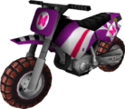 The model for Birdo's Standard Bike M from Mario Kart Wii