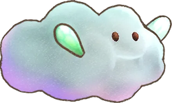 Official artwork of a creature in Yoshi and the Mysterious Book