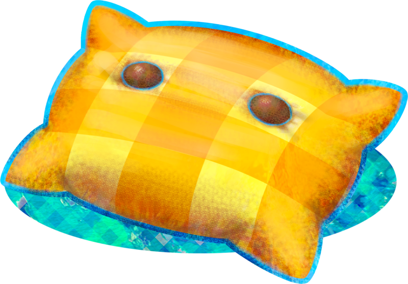 File:Yellow Pillow Artwork (alt) - Mario & Luigi Dream Team.png
