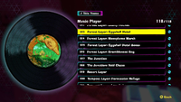 The disc for the song "Forest Layer: Eggshell Hotel" in Donkey Kong Bananza
