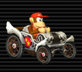 Diddy Kong's Royal Racer.