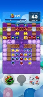 Stage 191 from Dr. Mario World since March 18, 2021
