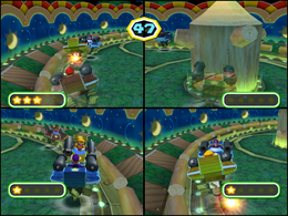 Cannonball Fun at night from Mario Party 6
