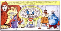 Screencap of the Captain N: The Game Master comic story "All's Well that Ends Well".