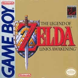 North American box art of The Legend of Zelda: Link's Awakening for Game Boy