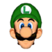 Luigi's file select icon, from Super Mario Galaxy.
