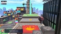 Hole 12 of New Donk City with the amateur layout in Mario Golf: Super Rush