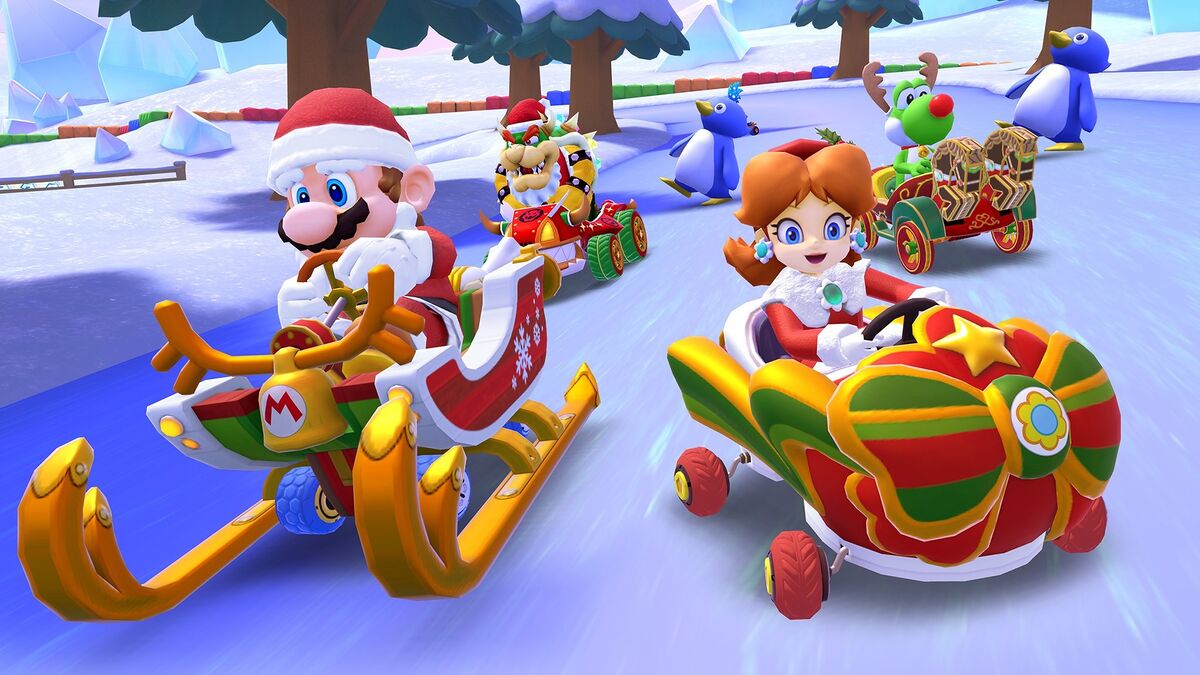 File:MKT Snow Land Pic 1.jpg - Super Mario Wiki, the Mario encyclopedia
