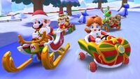 Snow Land in Mario Kart Tour