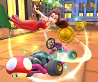 Thumbnail of the Rosalina Cup challenge from the 2nd Anniversary Tour; a Combo Attack bonus challenge set on New York Minute 4T (reused as the Donkey Kong Cup's bonus challenge in the 2022 Autumn Tour)