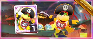 Bowser Jr. (Pirate) from the Spotlight Shop in the 2023 Bowser Tour in Mario Kart Tour