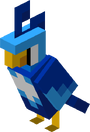 Minecraft Mario Mash-Up Blue Parrot Render.png