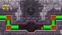 Luigi sighting in Smashing-Stone Tower from New Super Luigi U