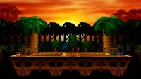 Kongo Jungle in its Ω form appearance in Super Smash Bros. for Wii U.