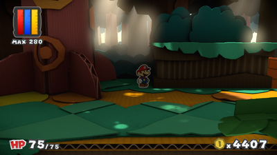 Location of the 13th hidden block in Paper Mario: Color Splash, not revealed.