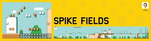 Fan-made Super Mario Maker course featured in a spring-themed course selection on the Play Nintendo website