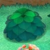 Squared screenshot of a bush from Super Mario 3D World.
