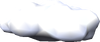 Rendered model of a cloud from Super Mario Galaxy.