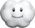 A Lakitu's Cloud in Super Mario Maker