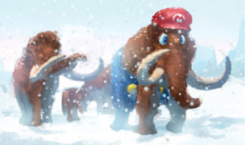 File:SMO Concept Art Captured Mammoth.png