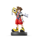 The amiibo figure of Sora from the Super Smash Bros. line.