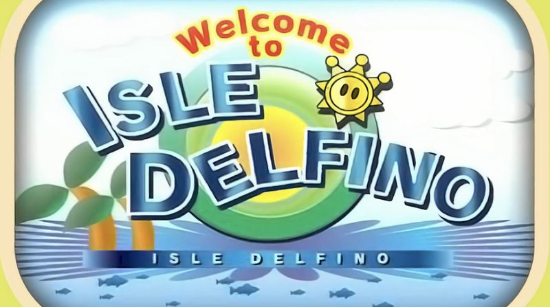 File:Super Mario 3D All Stars Isle Delfino Welcome.jpg