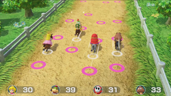 Fiddler on the Hoof minigame from Super Mario Party
