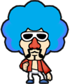 Character select sprite of Jimmy T from WarioWare: Get It Together!