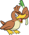 Artwork of Farfetch'd's Spirit from Super Smash Bros. Ultimate