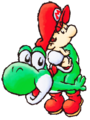 Yoshi and Baby Mario