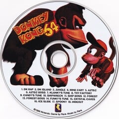 donkey-kong-64-official-soundtrack-soundtrack-cd-super-mario-wiki