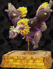 Ostrich Bananza statue in Donkey Kong Bananza