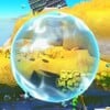 Screenshot of a water bubble from Donkey Kong Bananza.