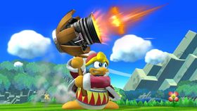 King Dedede's Jet Hammer in Super Smash Bros. for Wii U.