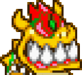 Early version of Bowletta angry in the Koopa Clown Car