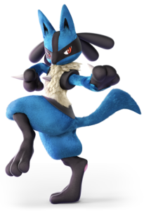 Lucario from Super Smash Bros. Ultimate