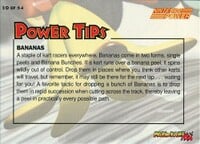 One of the Mario Kart 64 Collectible Trading Cards.