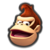 Donkey Kong's head icon in Mario Kart 8