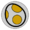 Yellow Yoshi emblem from Mario Kart 8