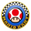 The icon of the Toad Cup from Mario Kart Tour.