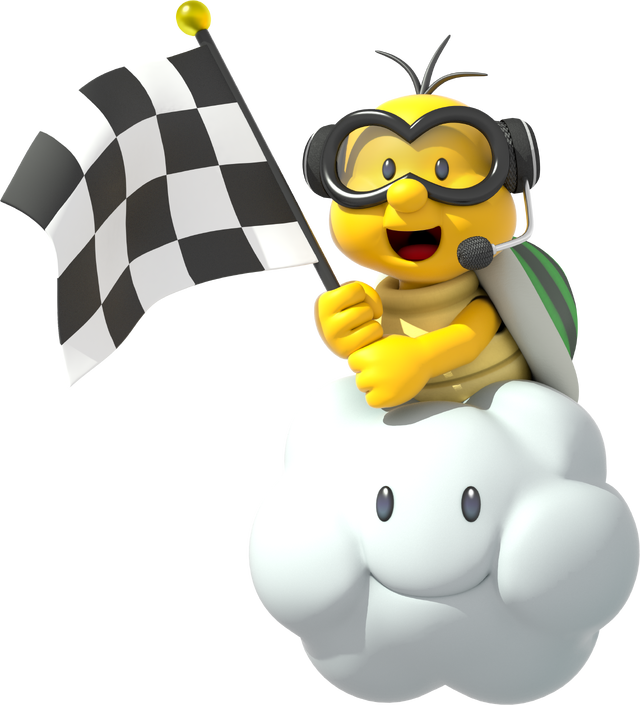File:MKT Lakitu artwork.png - Super Mario Wiki, the Mario encyclopedia