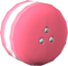 The Macaron_Pink tires from Mario Kart Tour