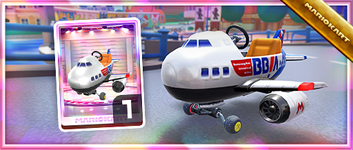 Jumbo Jetter from the Spotlight Shop in the Spring Tour in Mario Kart Tour