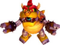 Bowser's mech from Bowser's Space Race in Mario Party: Star Rush