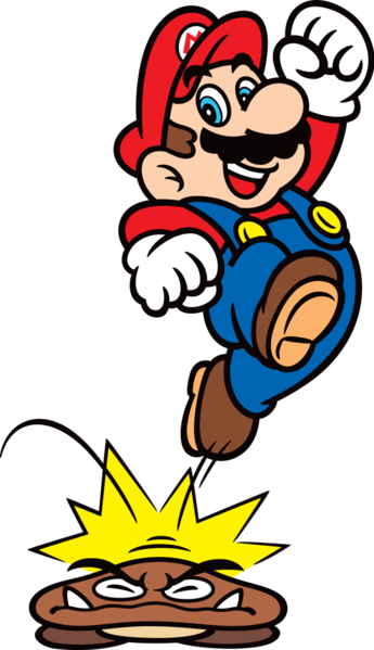 File:Mario-and-Goomba.png