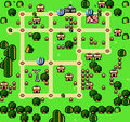 Map in NES version.