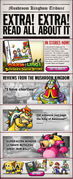 Mushroom Kingdom Tribune.