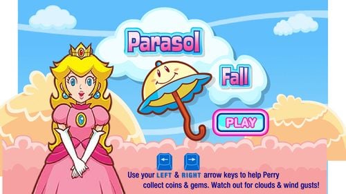 Parasol Fall - Super Mario Wiki, the Mario encyclopedia