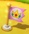 A Checkpoint Flag activated by Peach