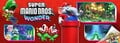 Banner from nintendo.com featuring a corner ad for WarioWare: Move It!